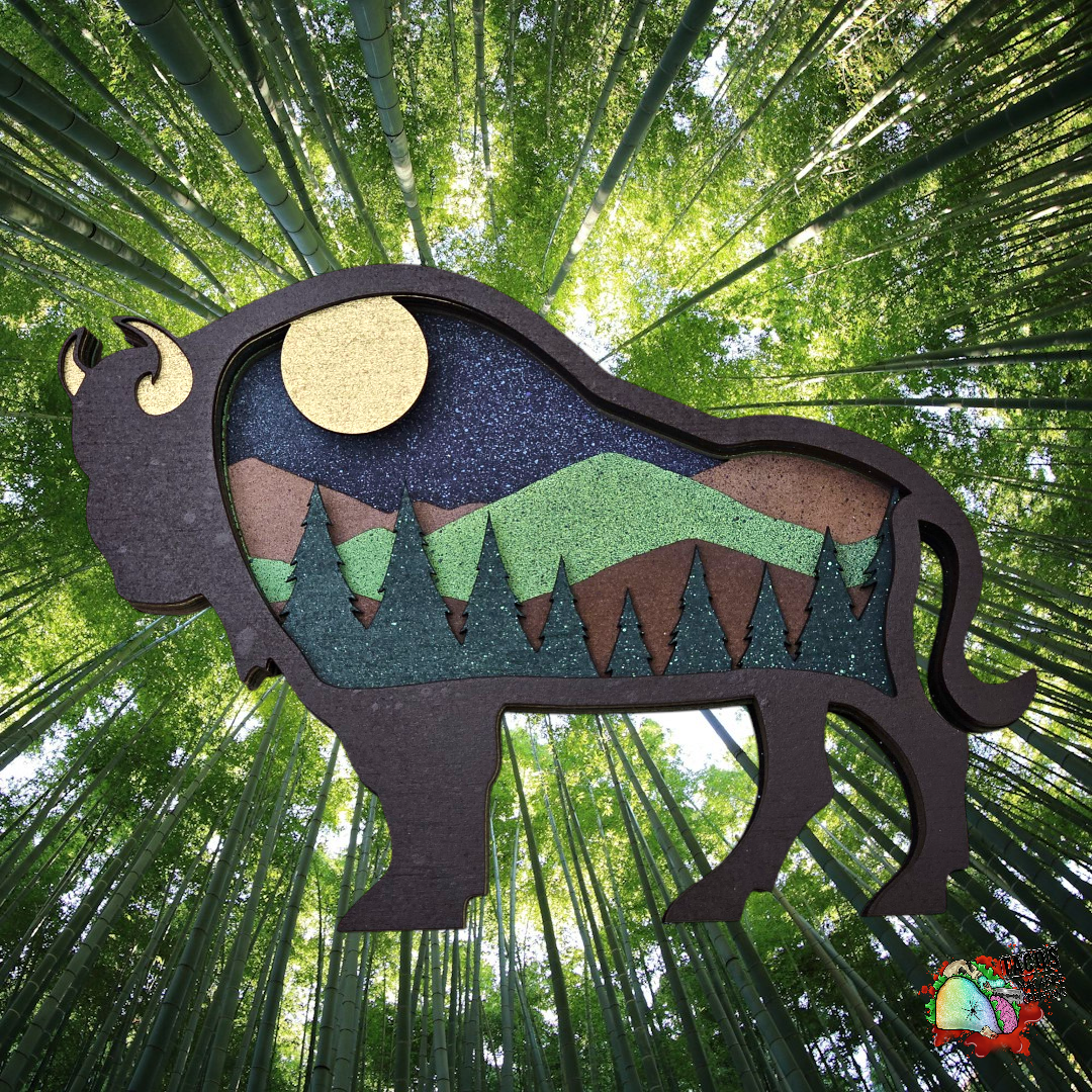 Forest buddy wall art