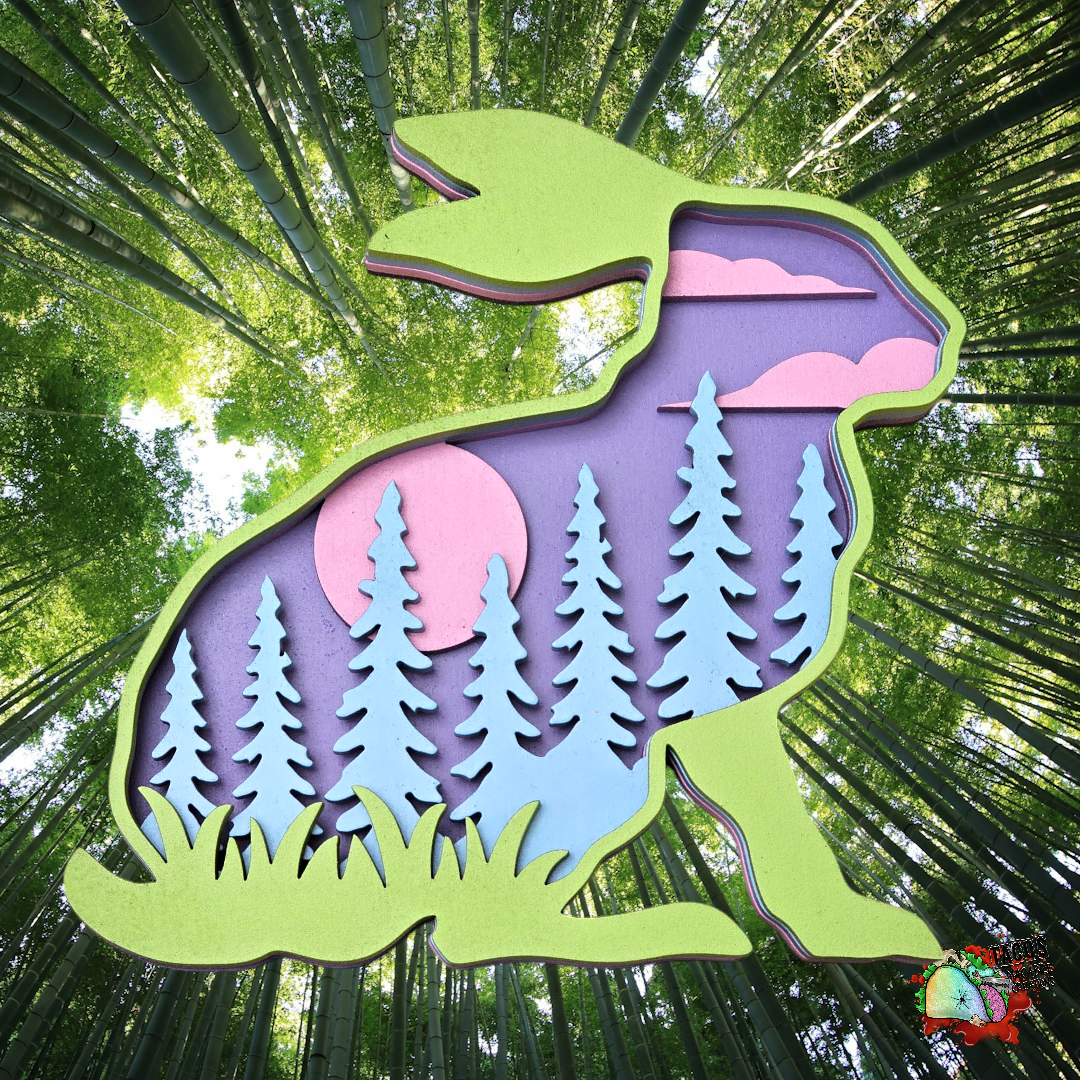 Forest buddy wall art