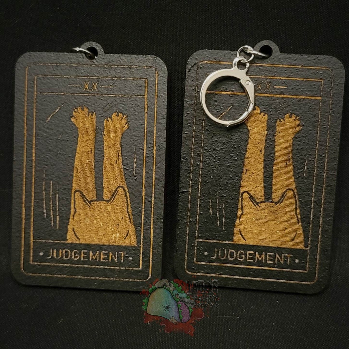 Cat Tarot Earrings