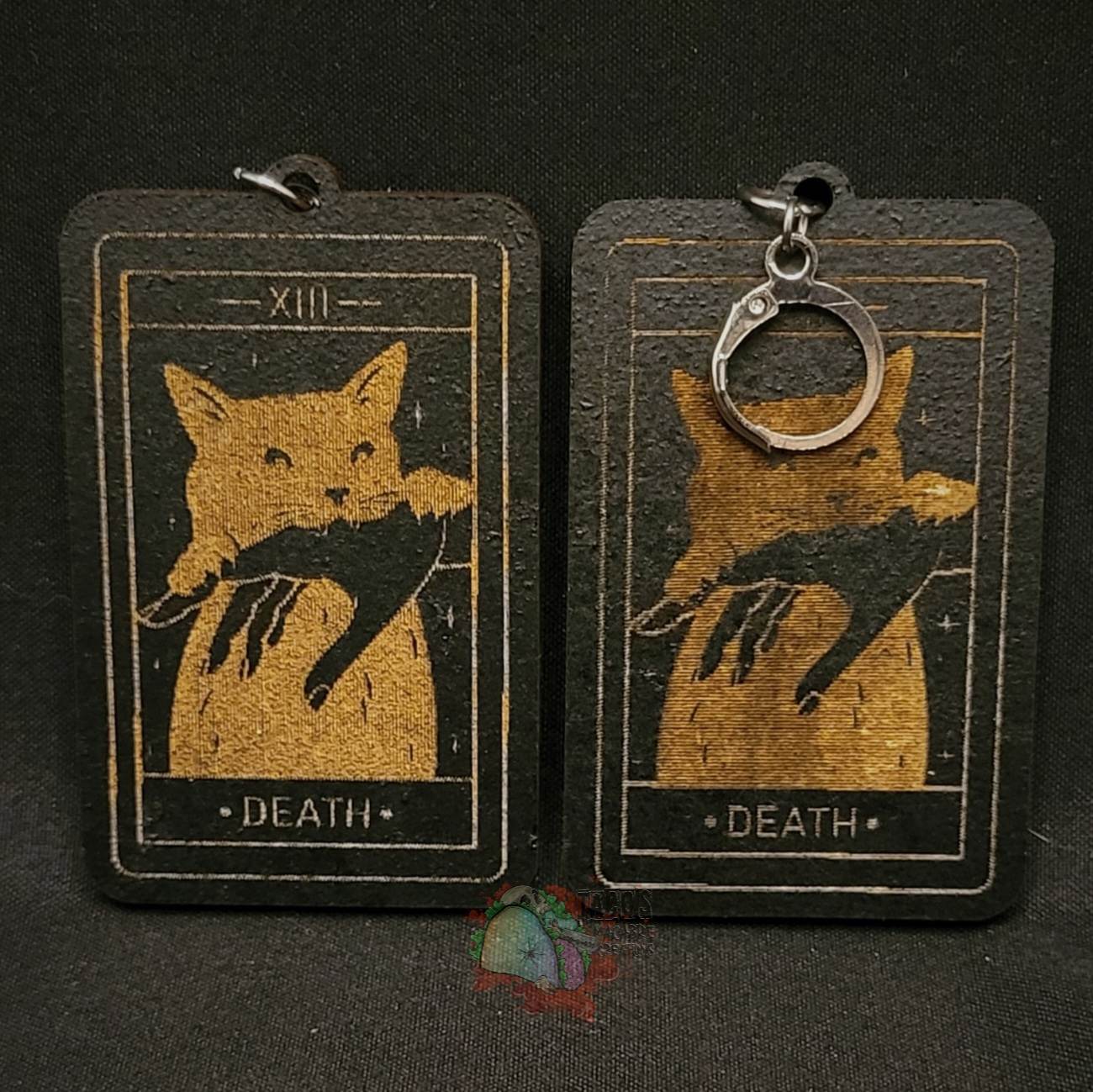 Cat Tarot Earrings