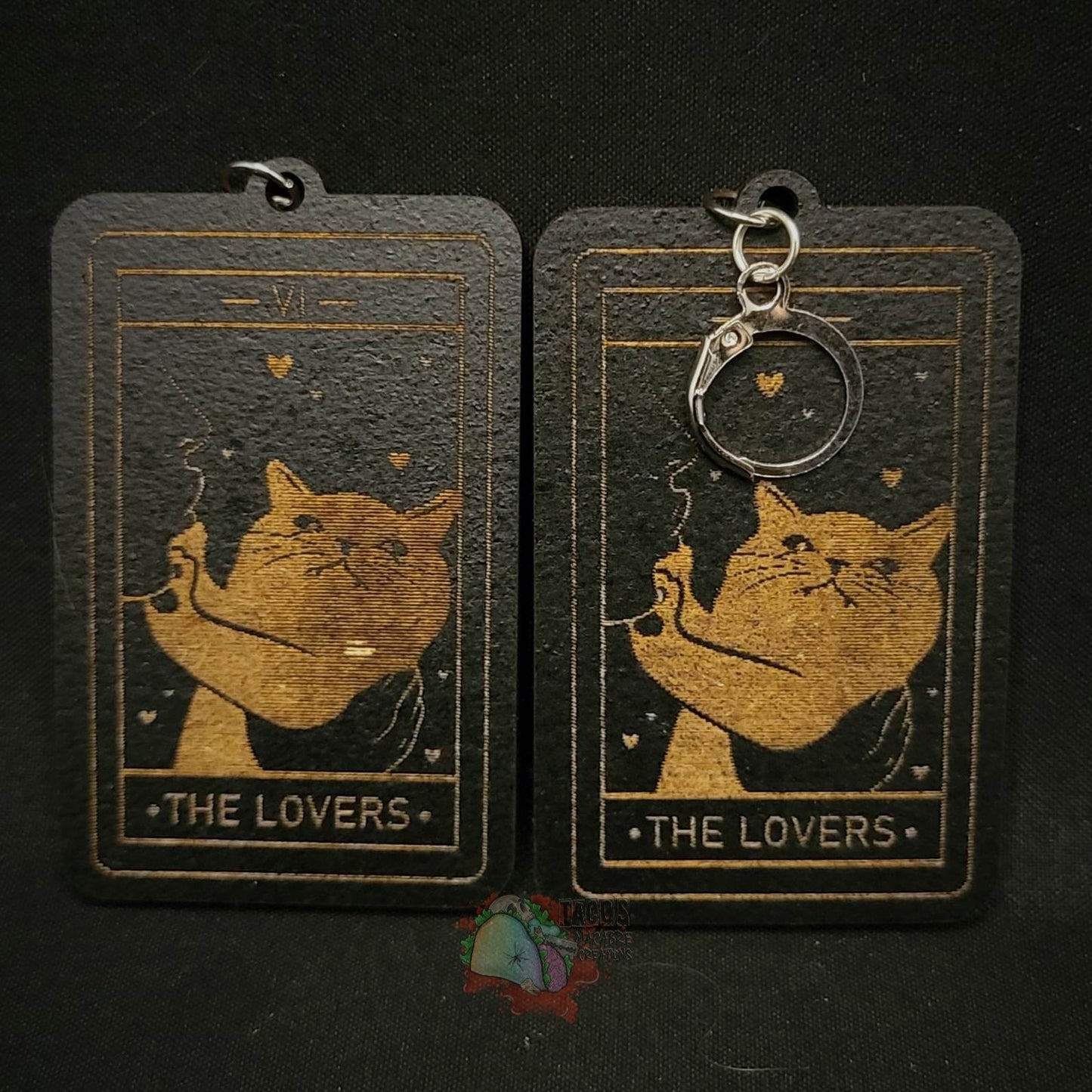 Cat Tarot Earrings
