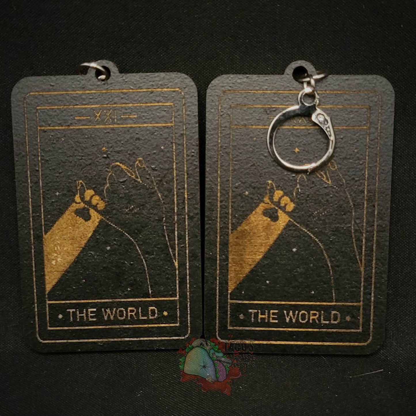 Cat Tarot Earrings
