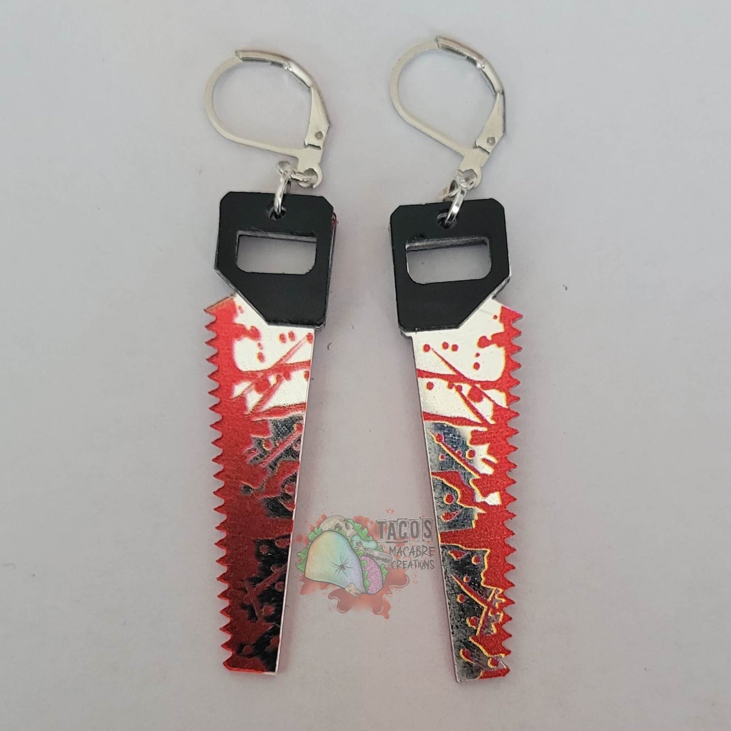 Saw Earrings