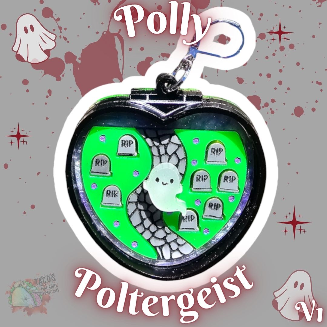 Polly Poltergeist v1 Earrings