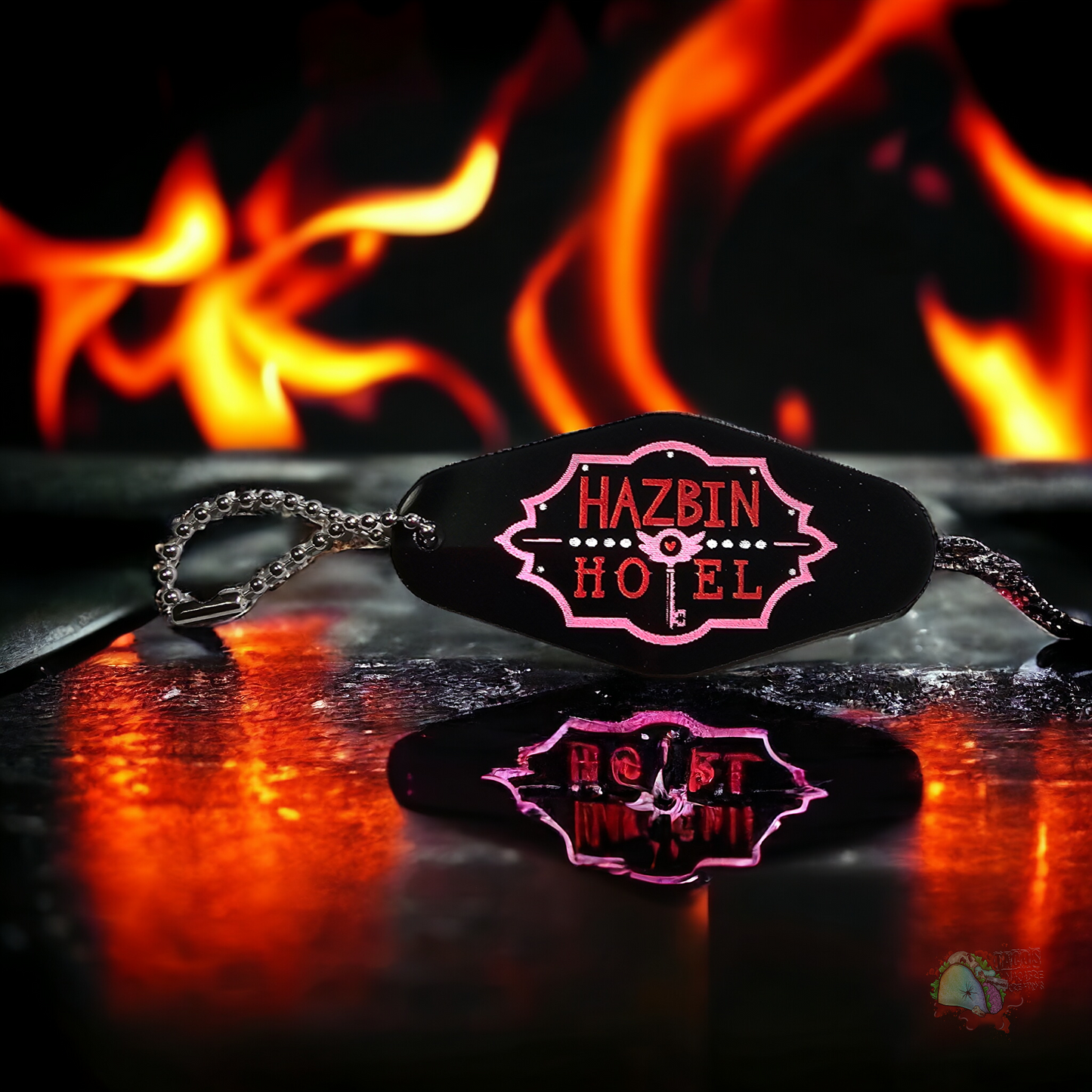 Hazbin Hotel Keychain
