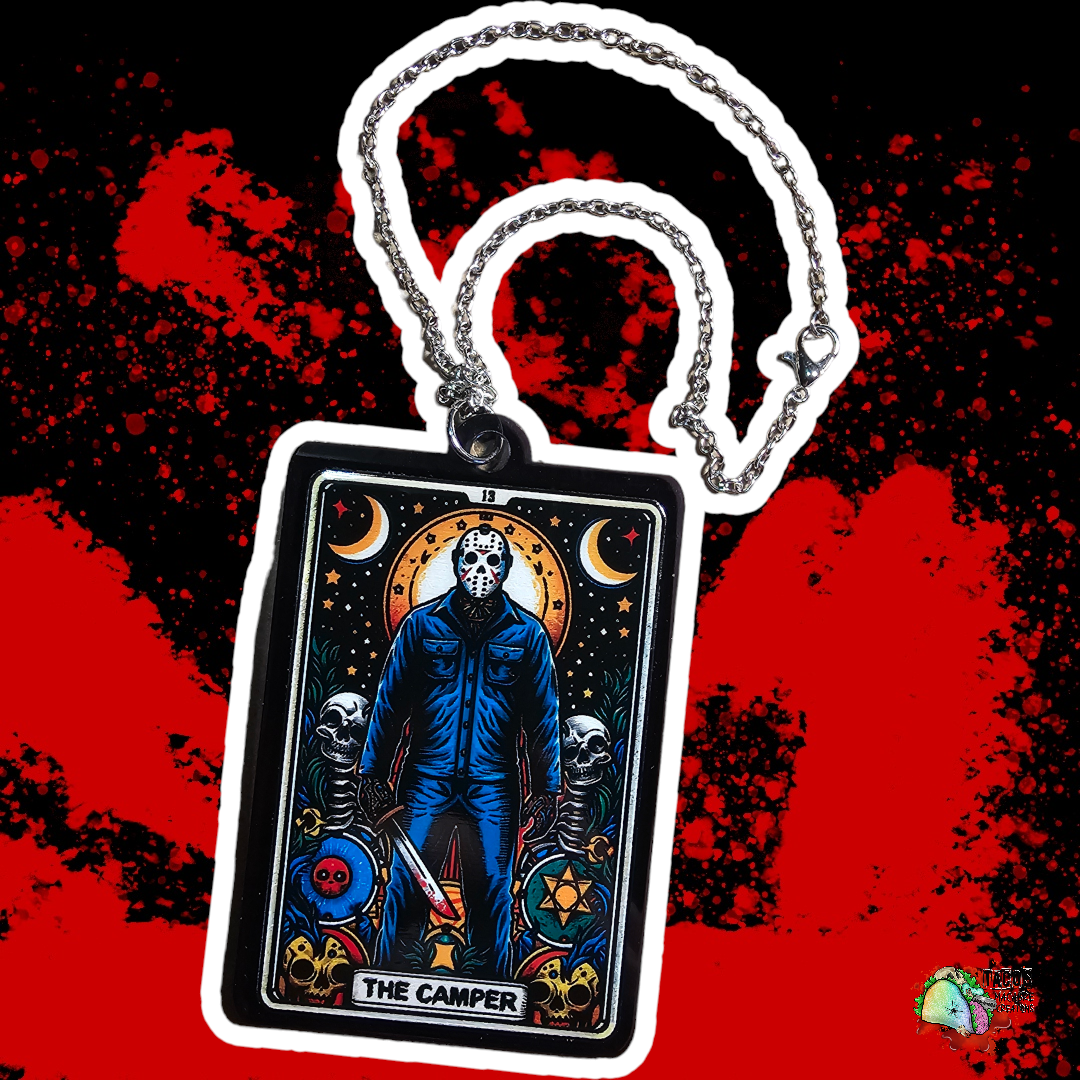 Horror Tarot rearview mirror hangers