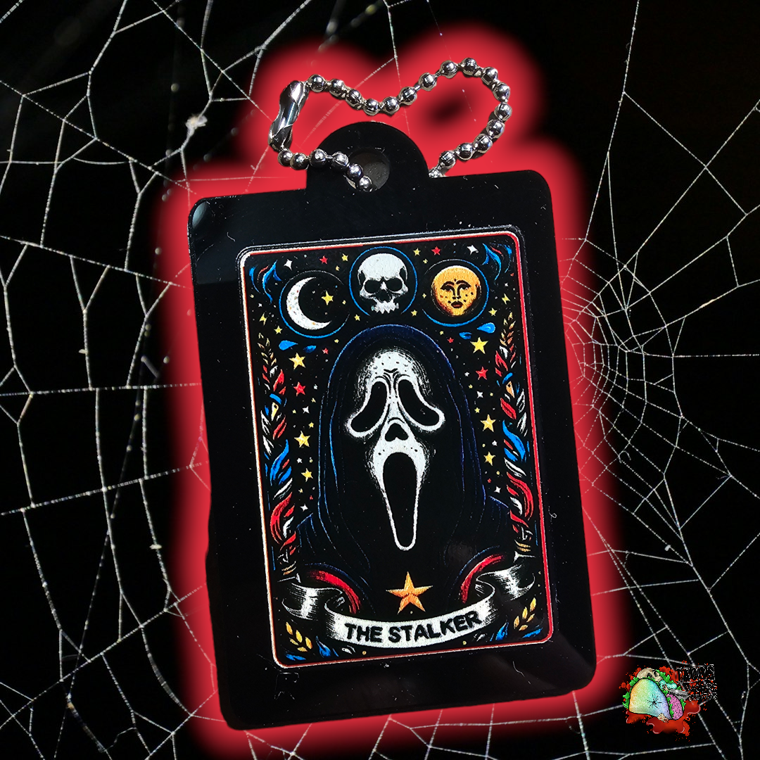 Horror Tarot keychains