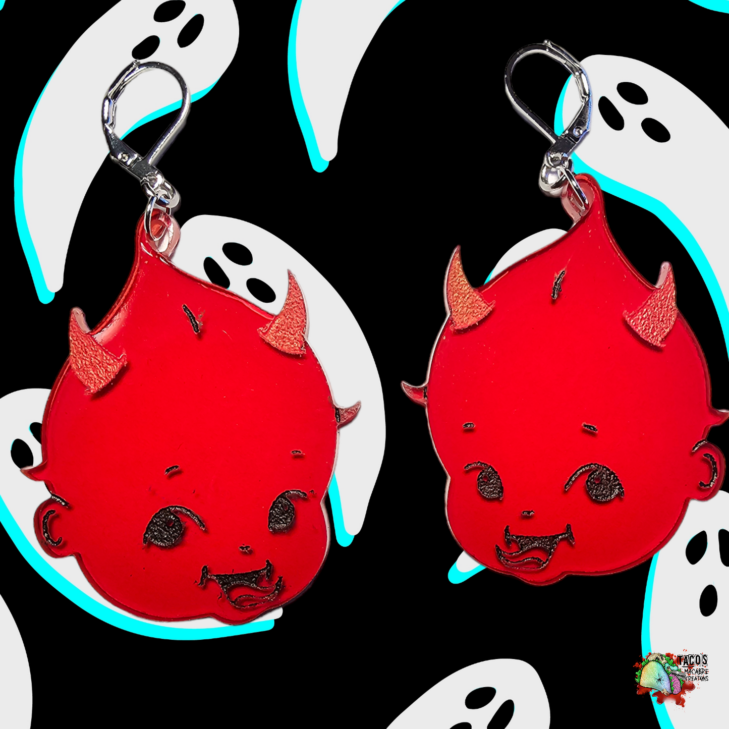 Cutie devil earrings