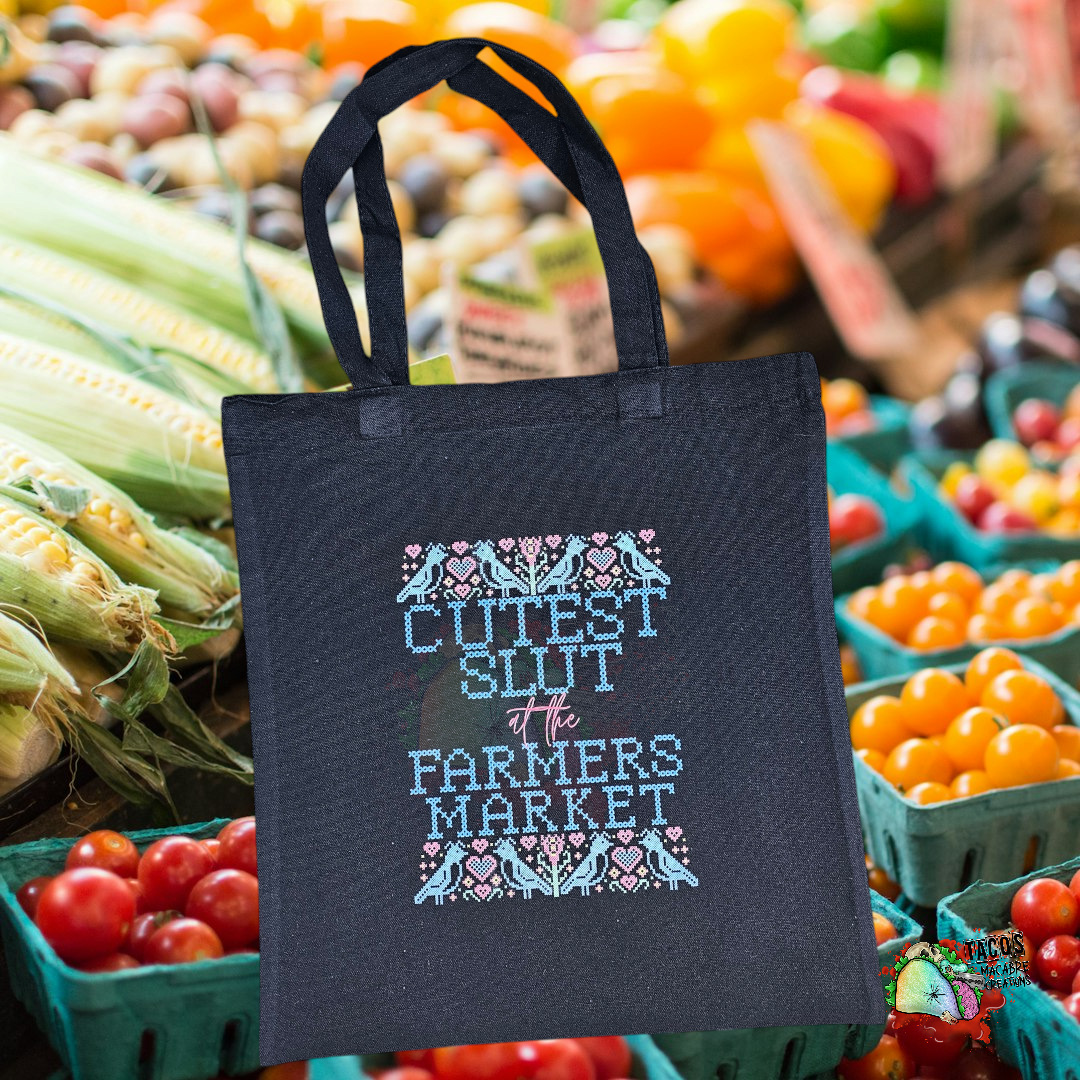 Cutest Slut Tote Bag