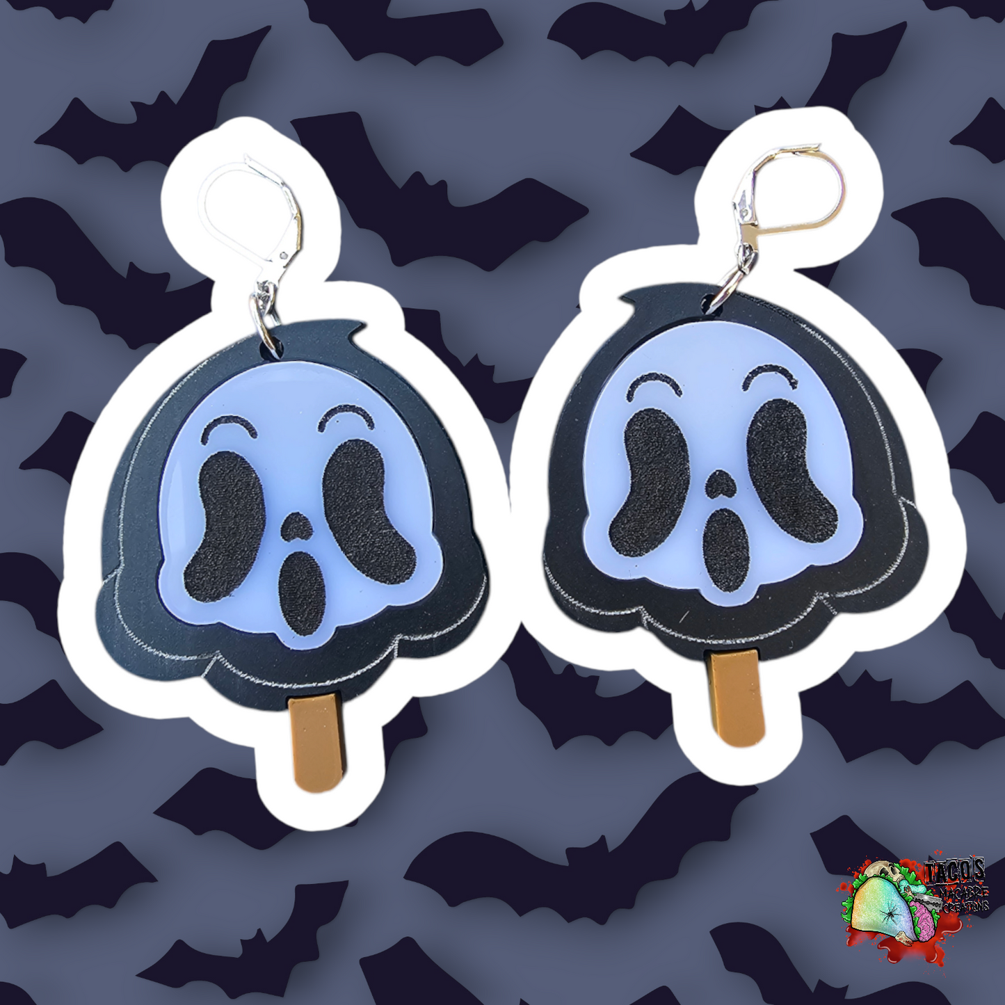 Horror-pop earrings