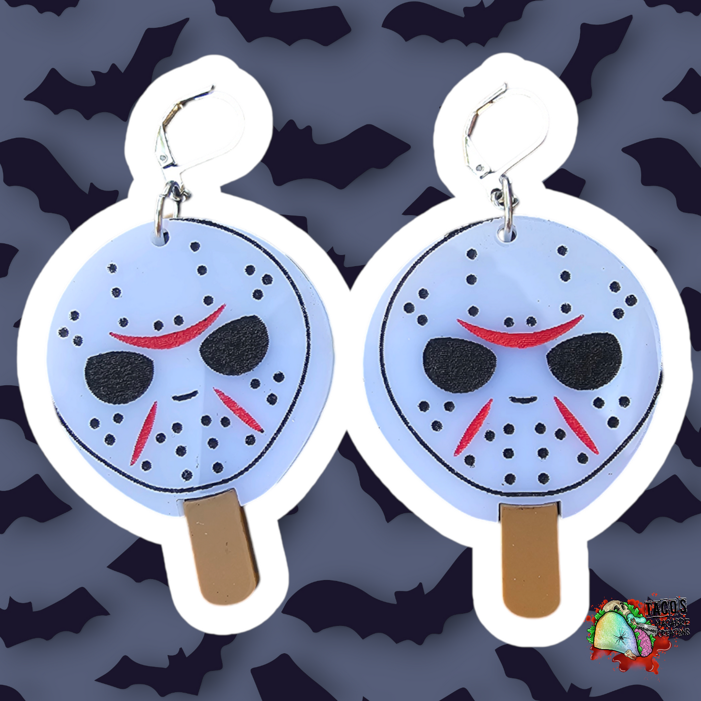 Horror-pop earrings