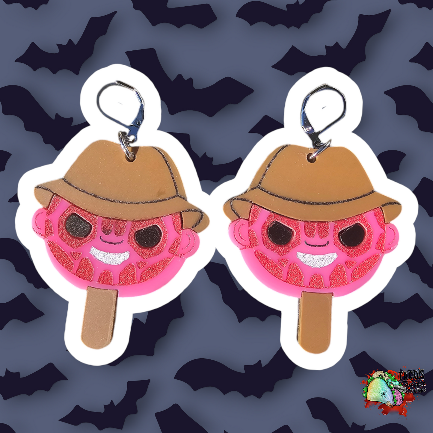 Horror-pop earrings