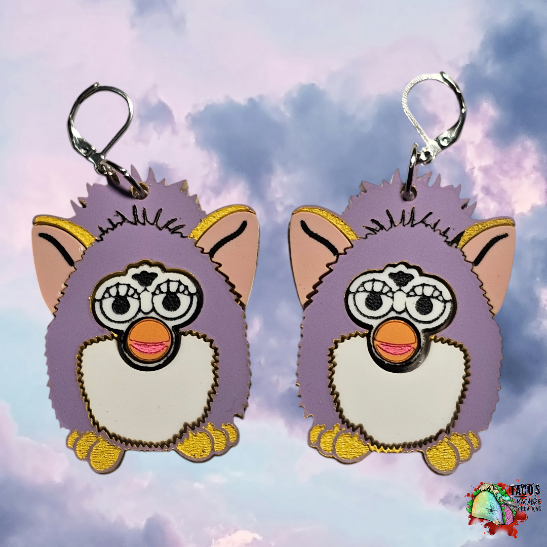 FURBY EARRINGS