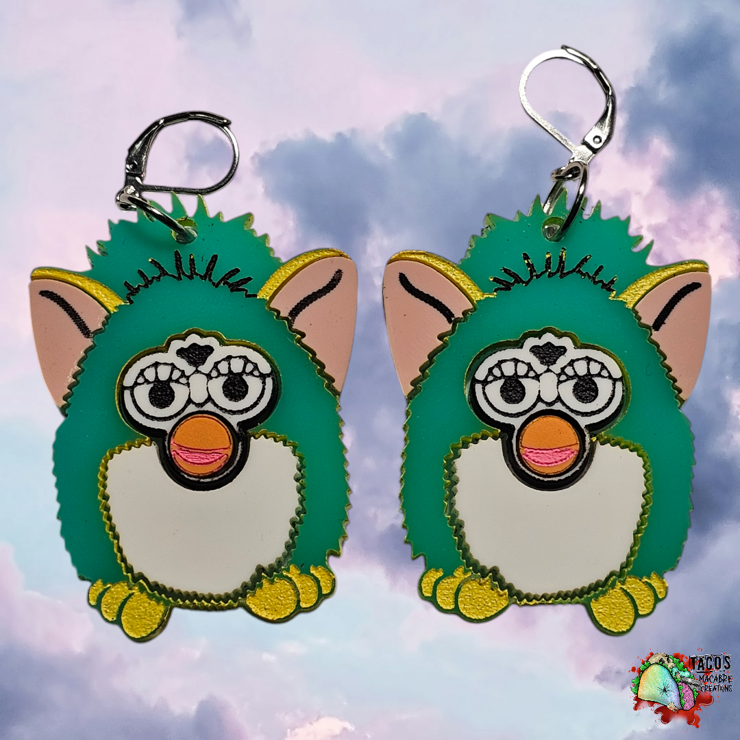 FURBY EARRINGS