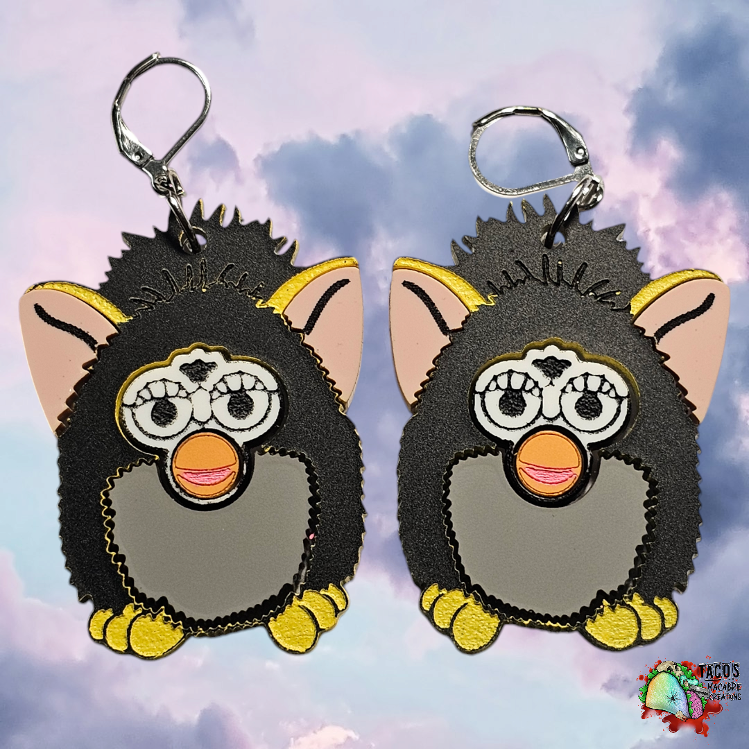 FURBY EARRINGS
