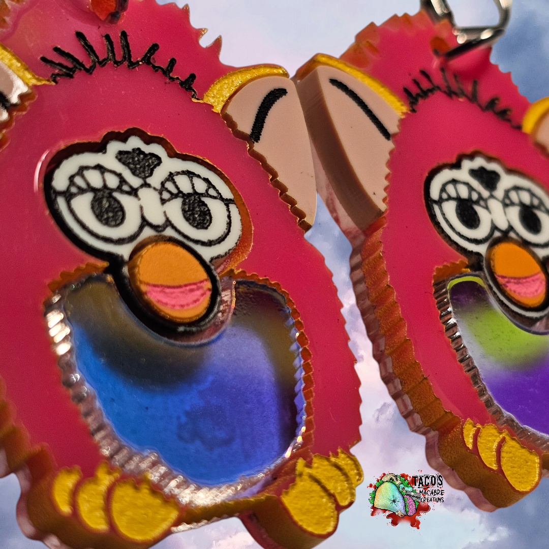 FURBY EARRINGS