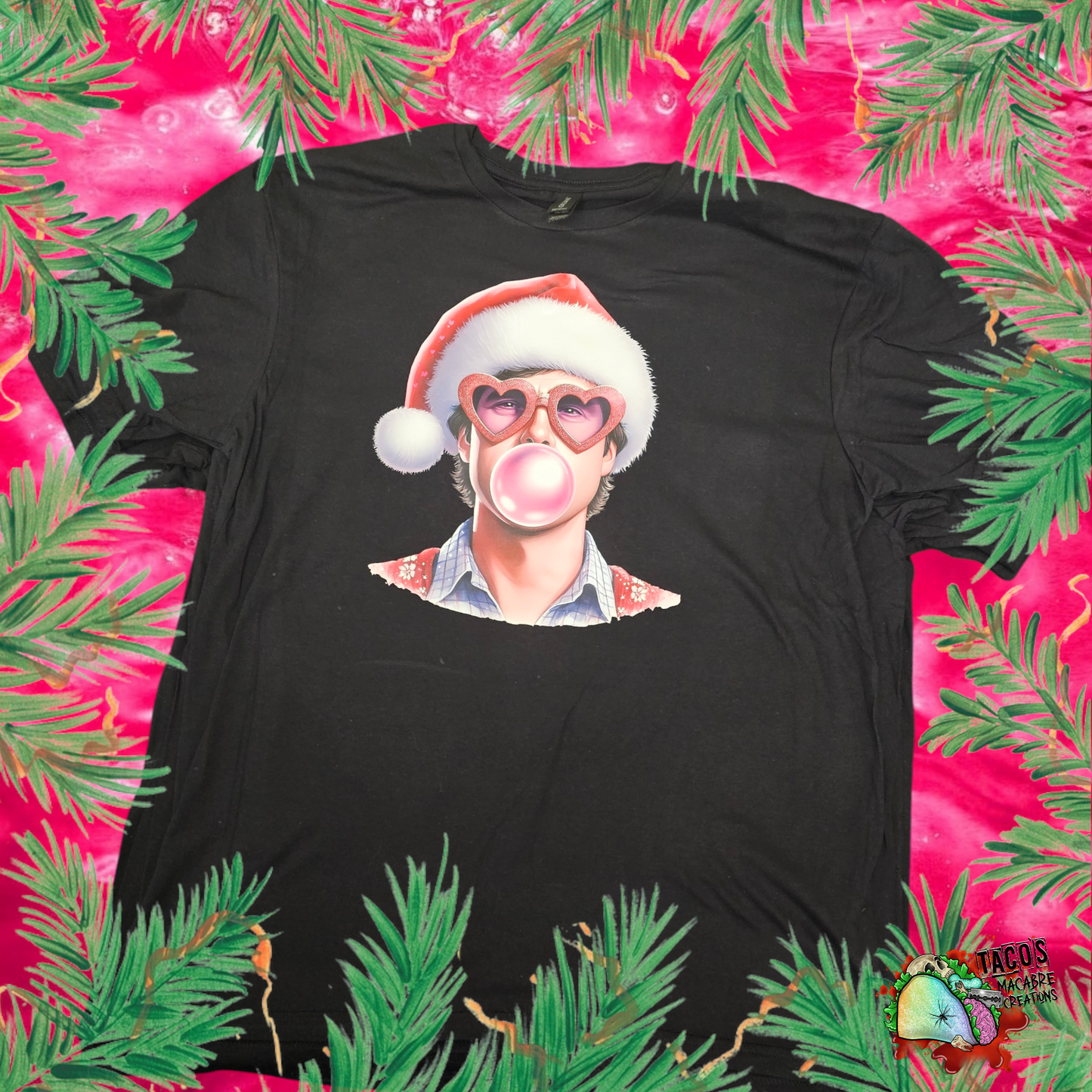 Bubble gum christmas CREWNECK SWEATER
