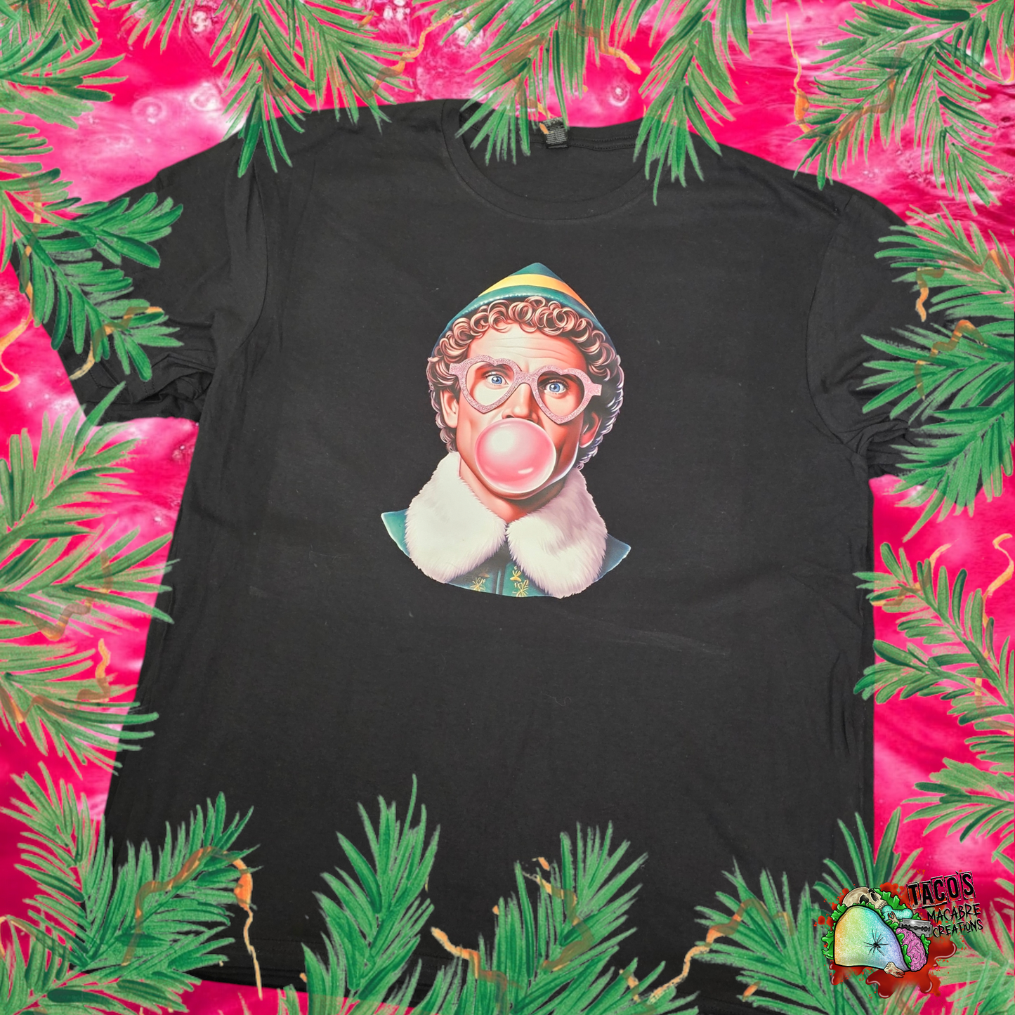 Bubble gum christmas CREWNECK SWEATER