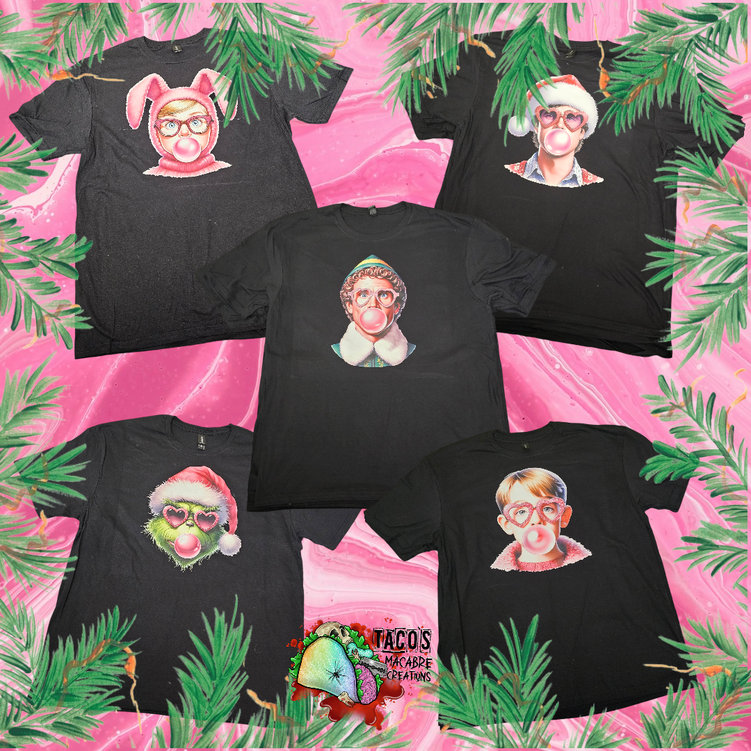 Bubble gum christmas CREWNECK SWEATER