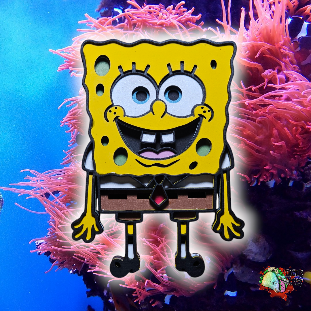 Sponge boi and friends