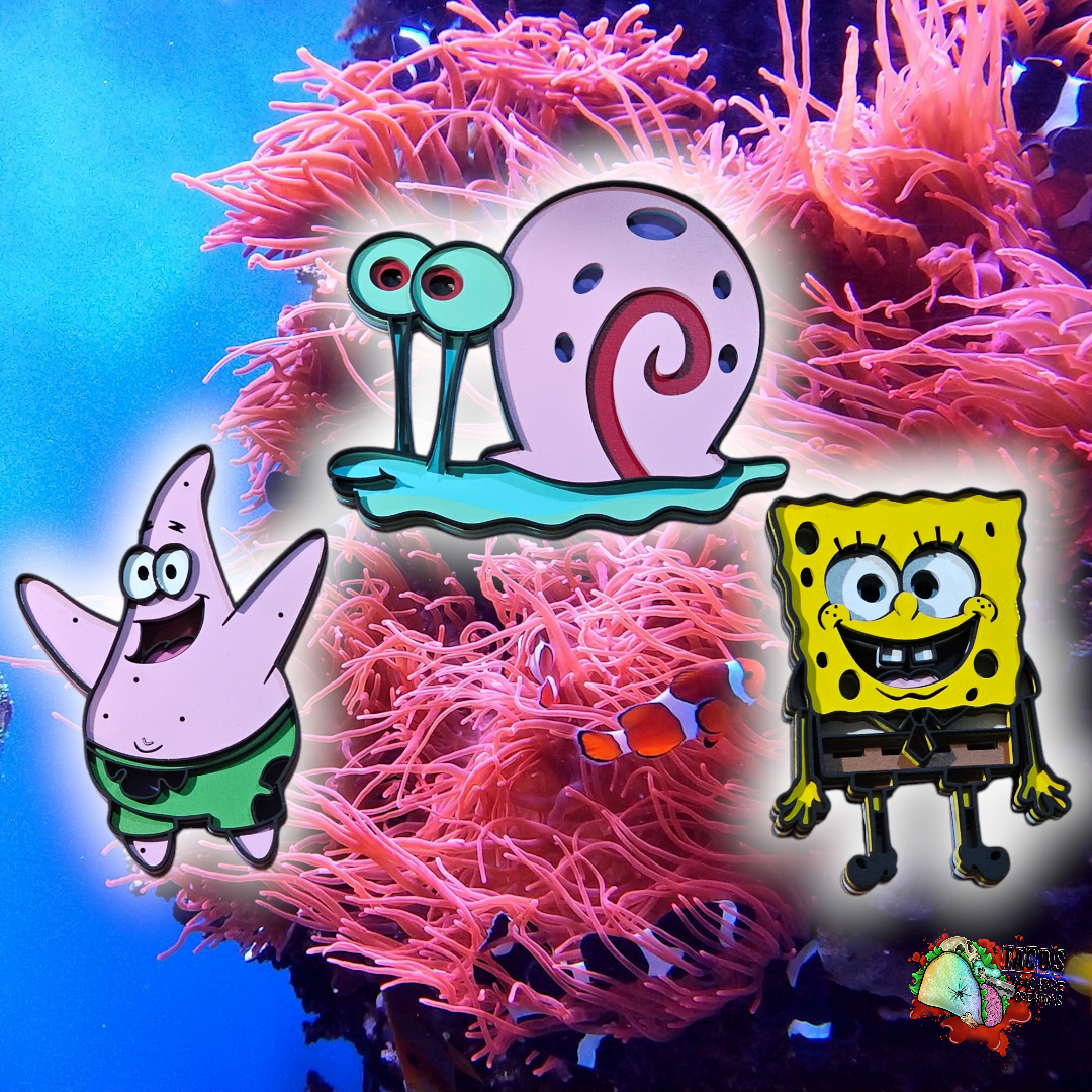 Sponge boi and friends
