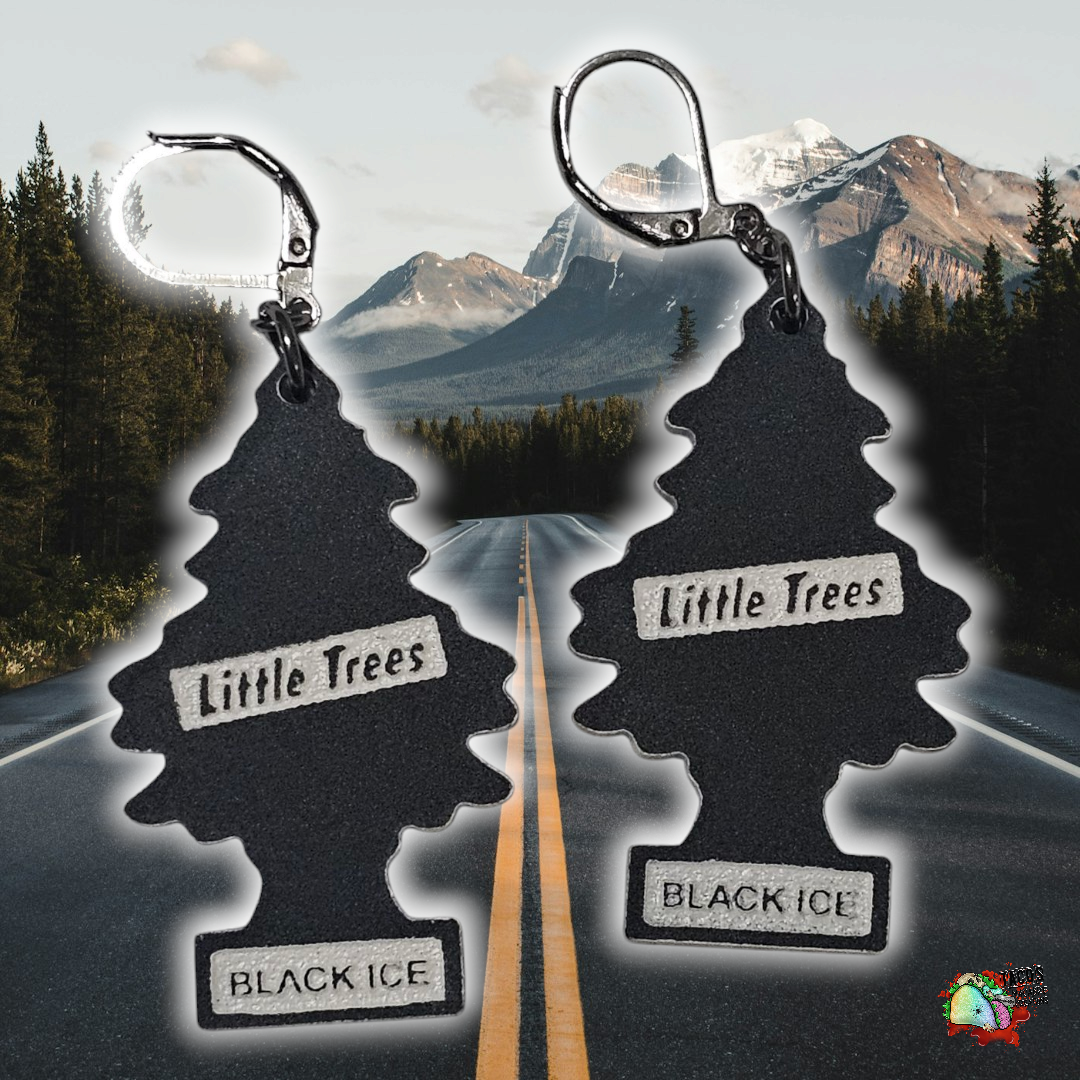 Little tree earrings