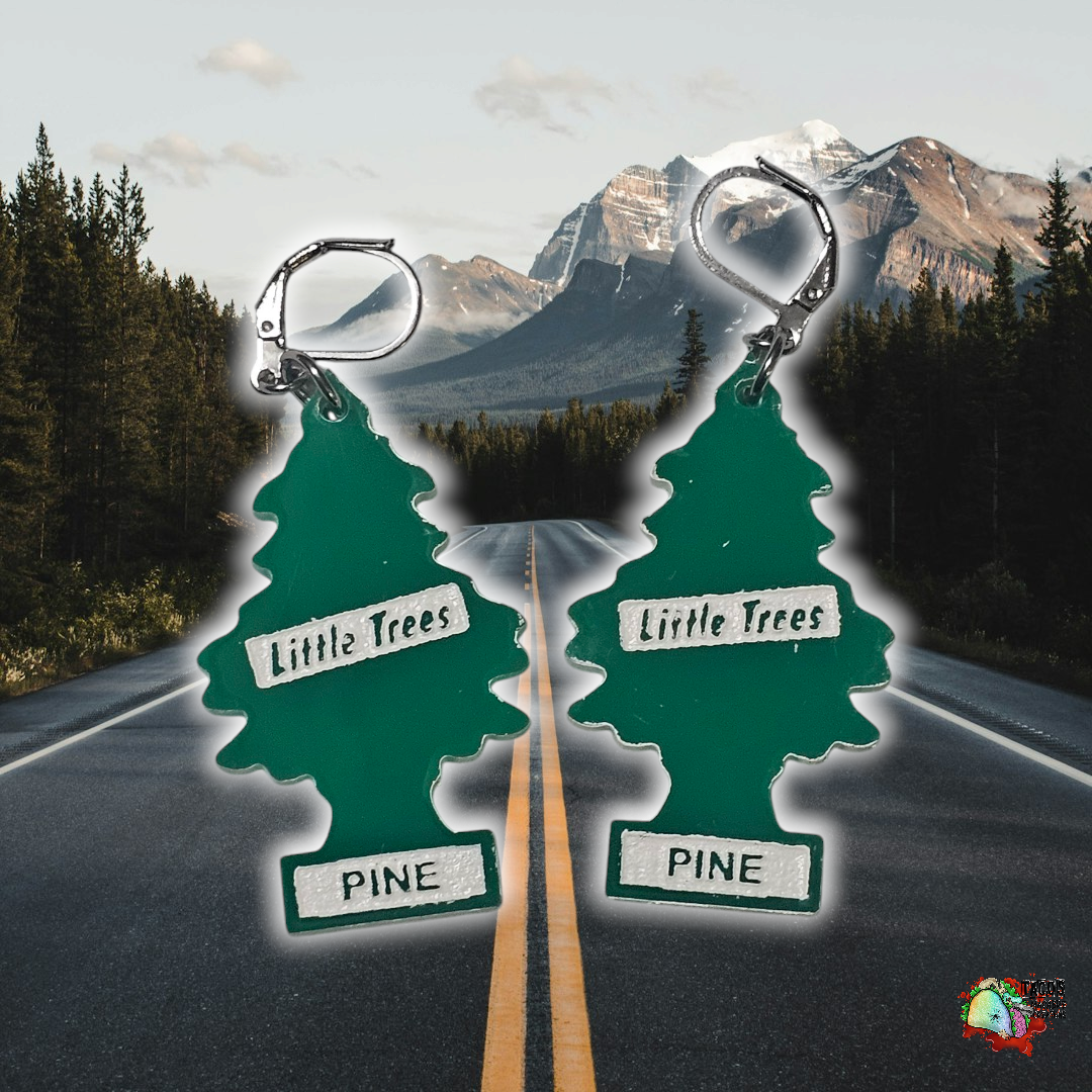Little tree earrings