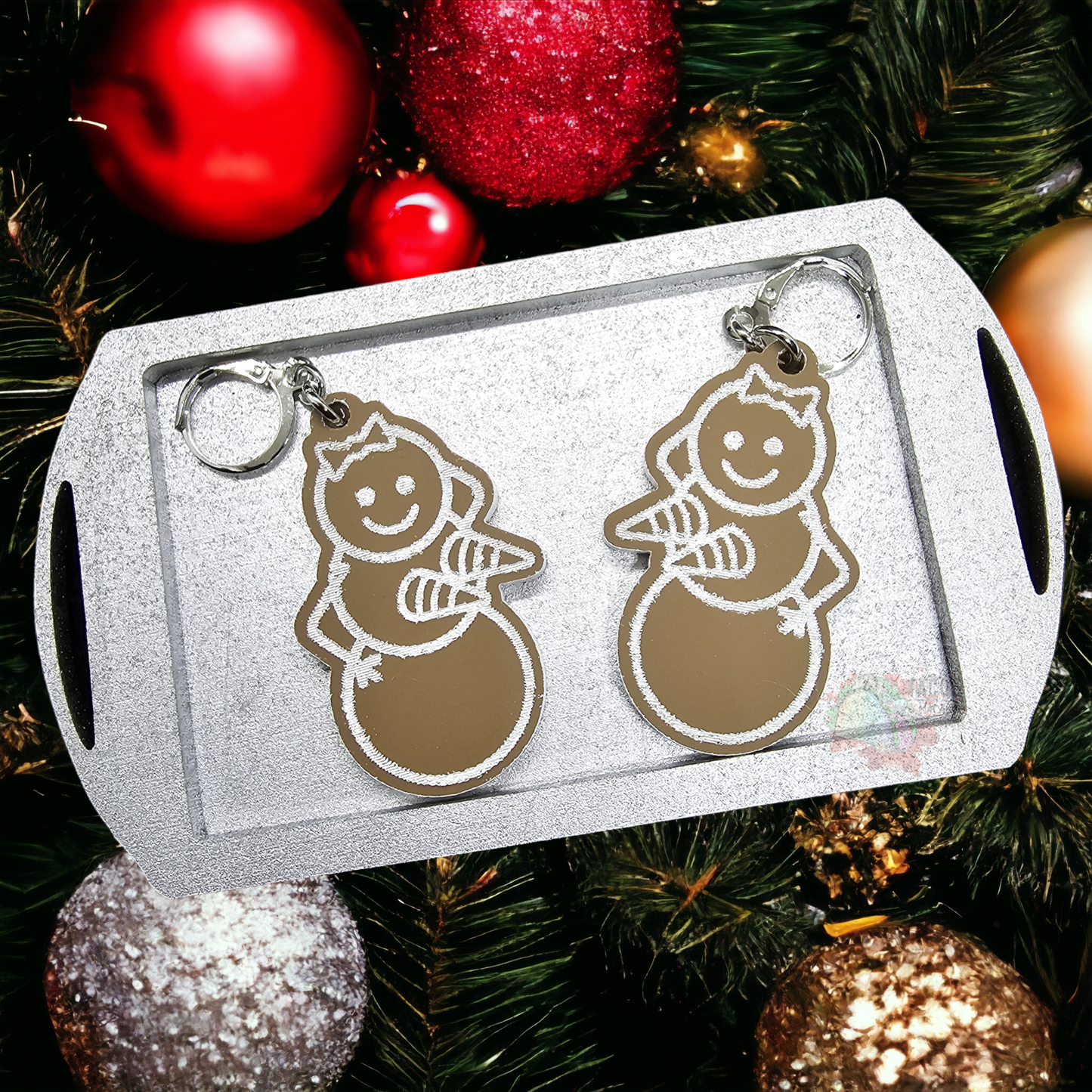 Naughty Gingerbread Earrings