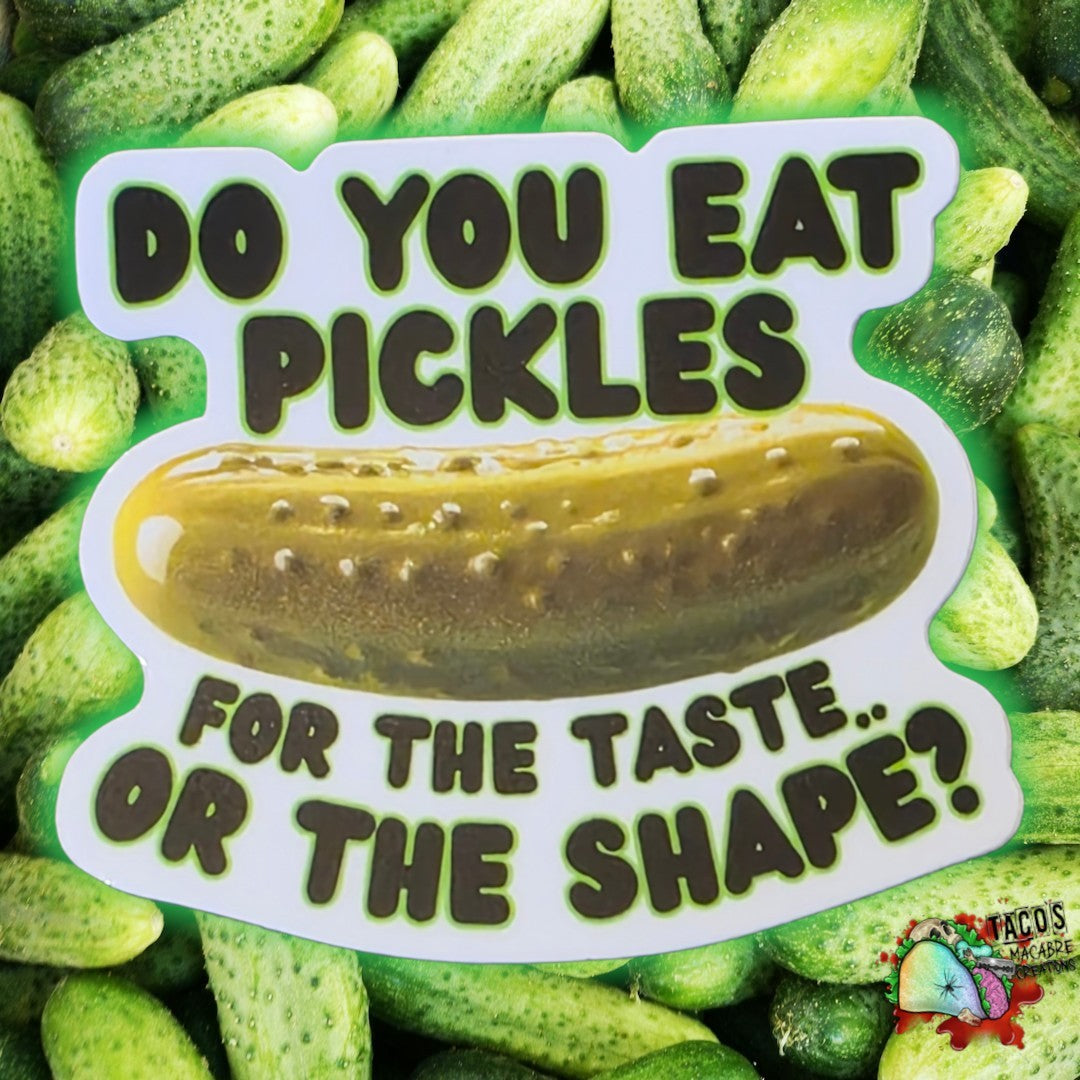PICKLES sticker