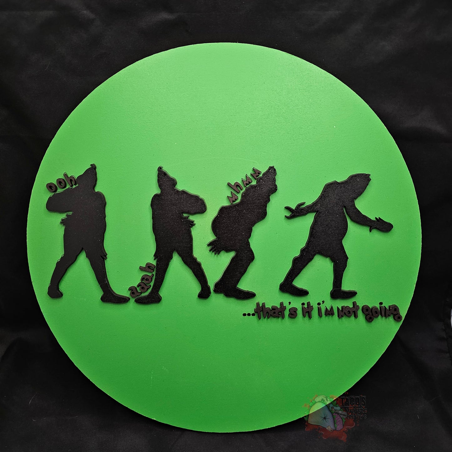 Custom 12" Round Signs