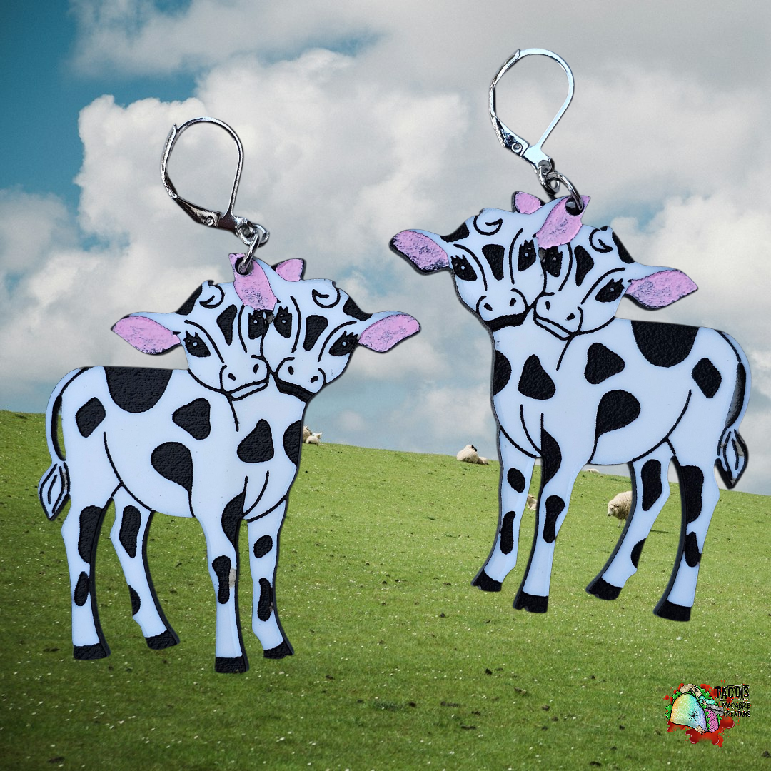 Moo Twin earrings