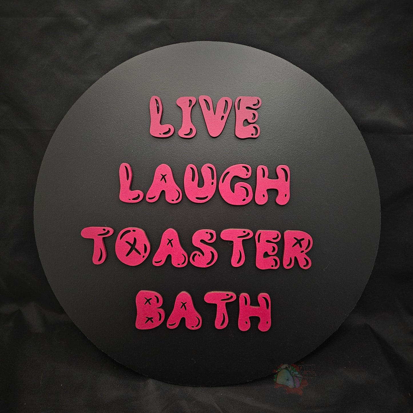 Custom 12" Round Signs
