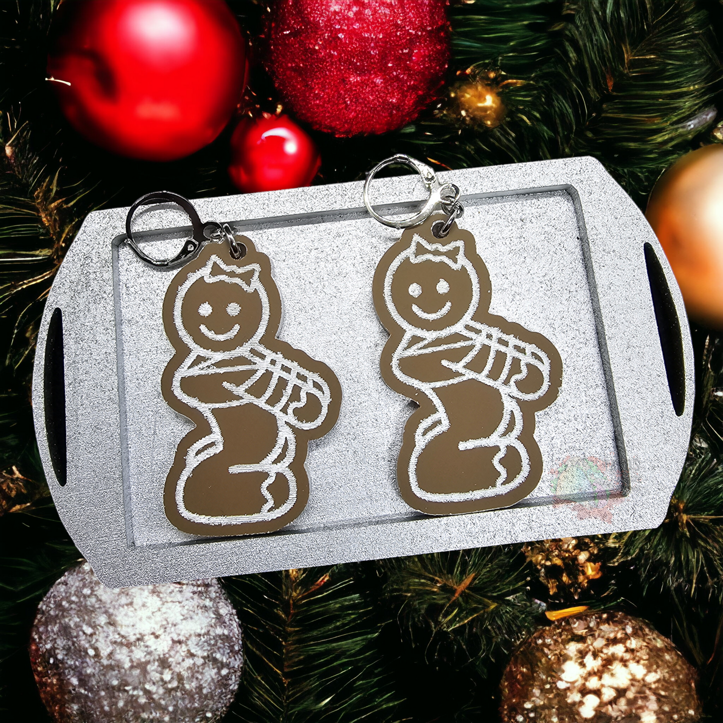 BDSM Gingerbread earrings