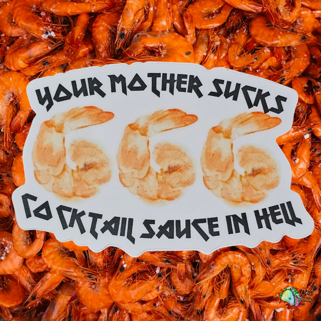 Cocktail sauce Sticker