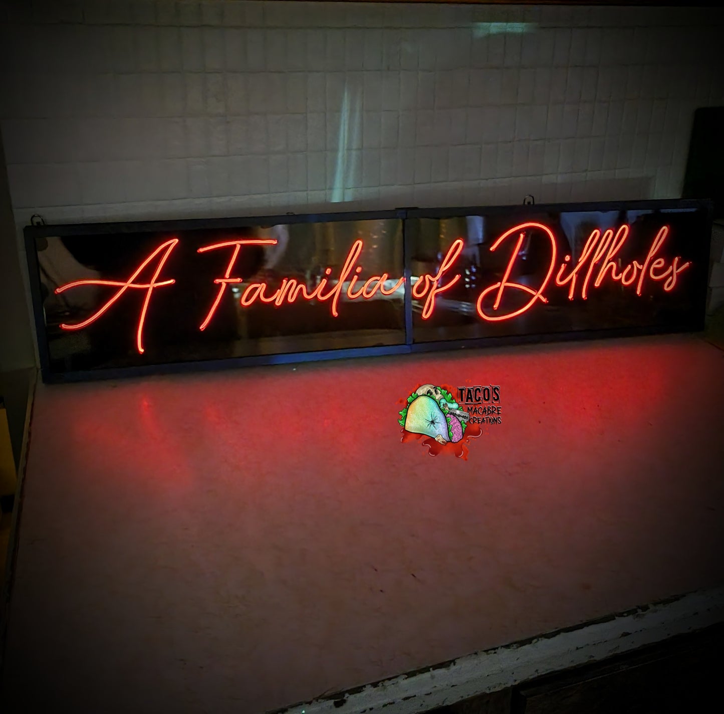 LED Neon Text Sign