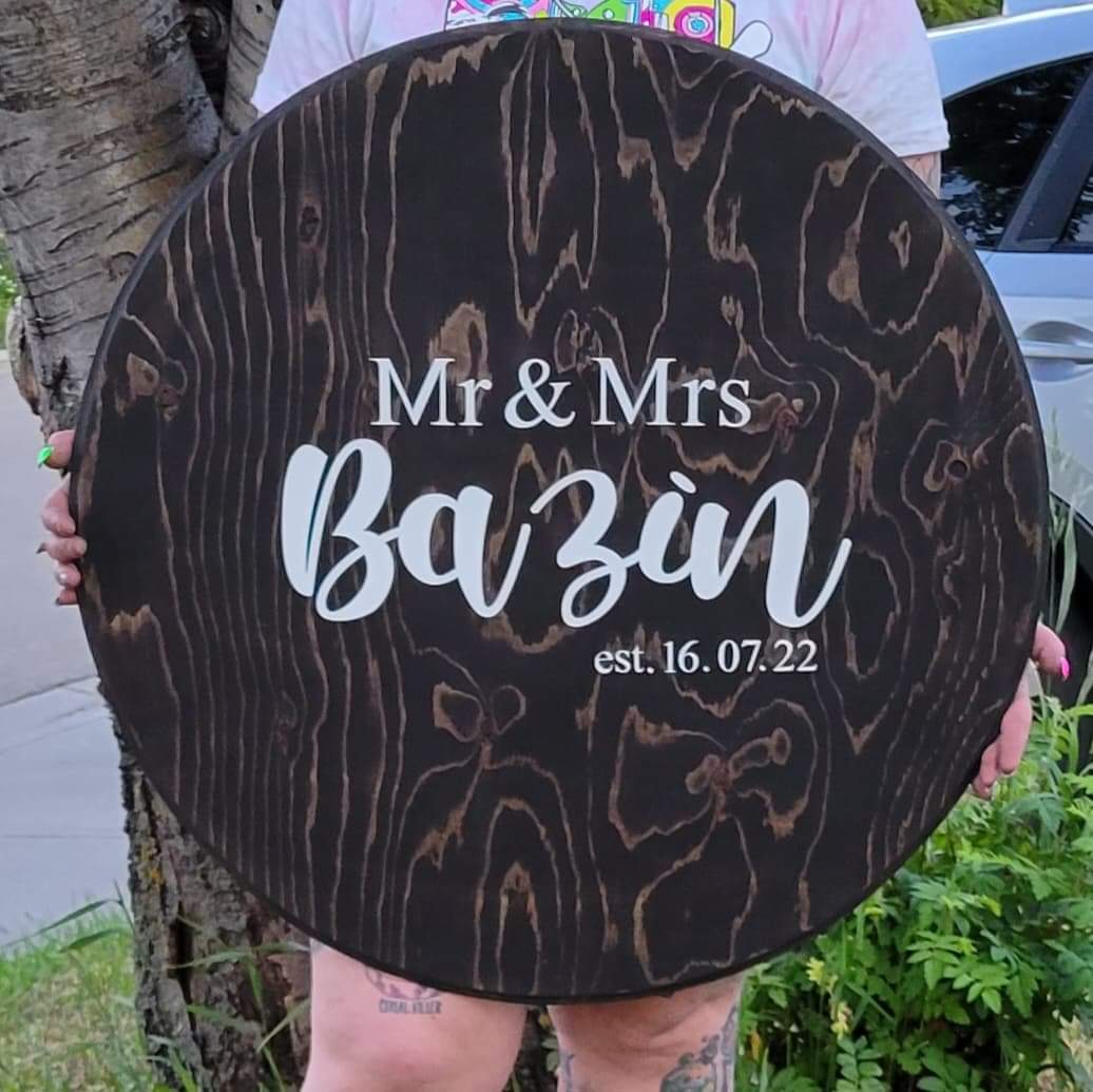 30" Wedding Round