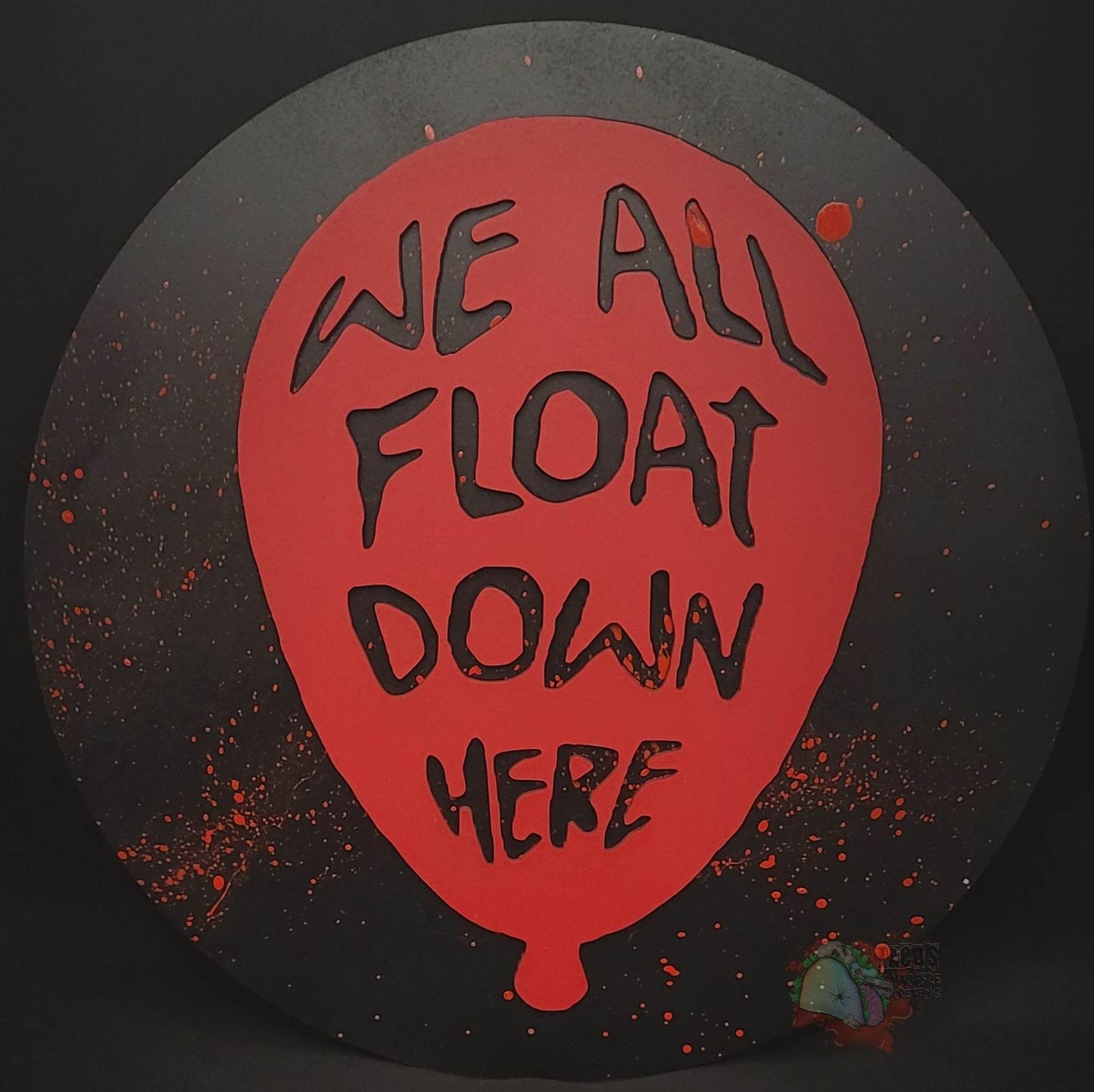 Horror 12" Round Signs