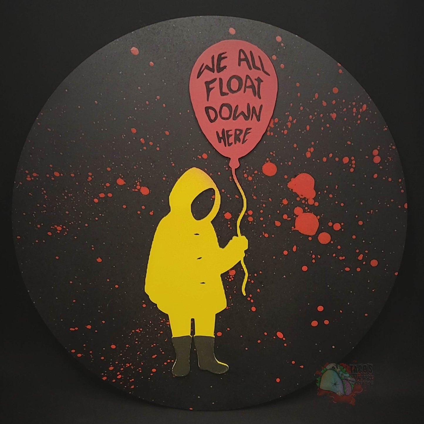Horror 12" Round Signs