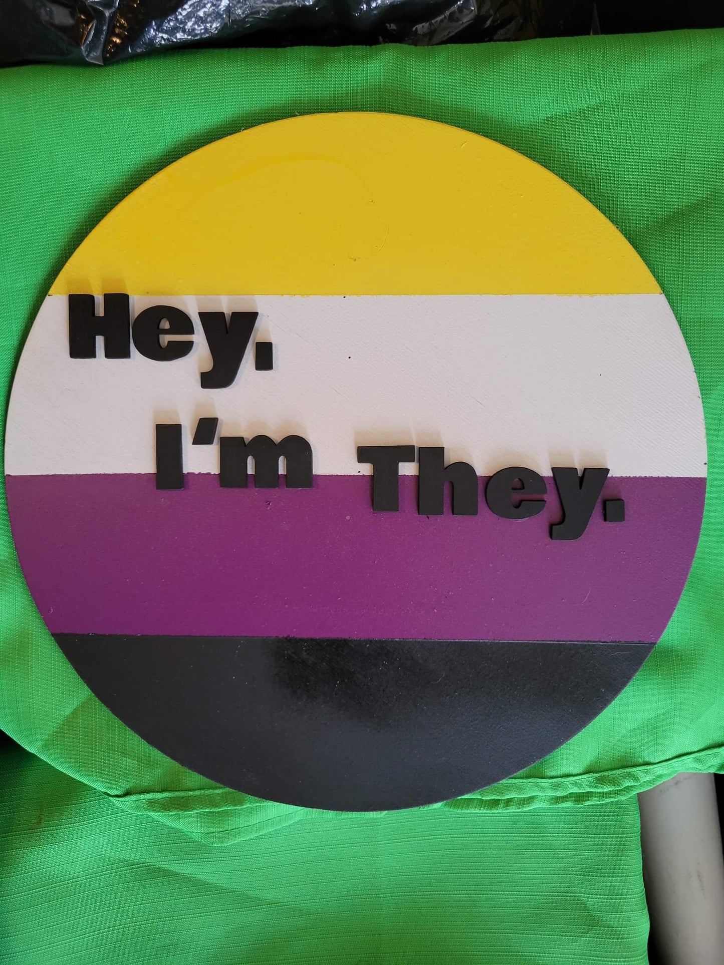 Custom 12" Round Signs