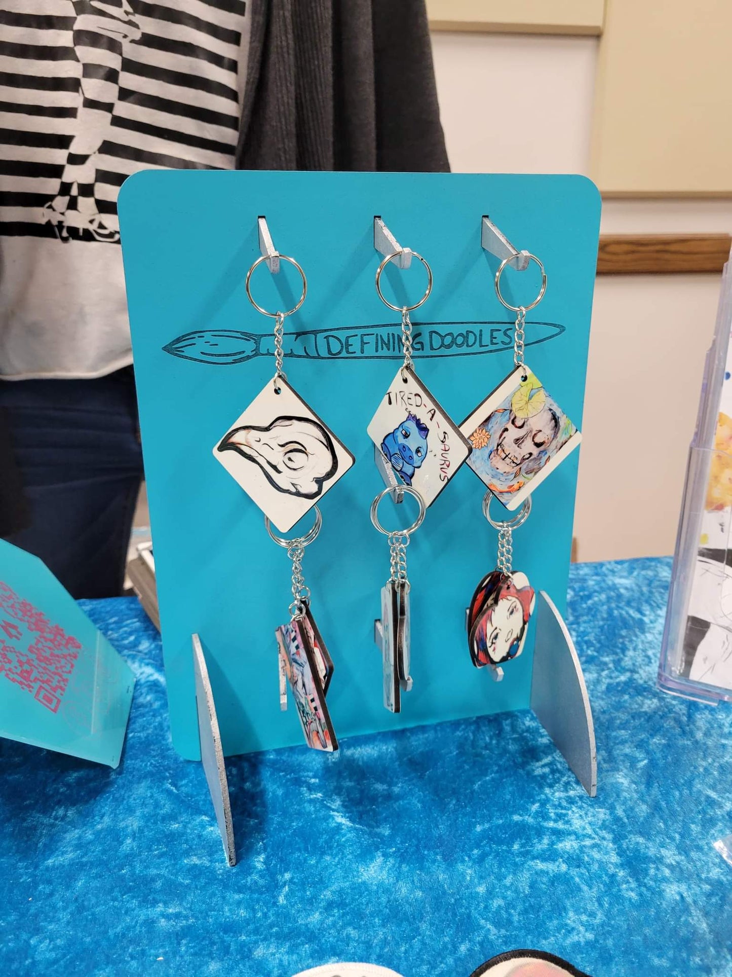 Keychain Stand with Logo