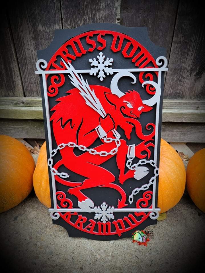 Krampus Sign