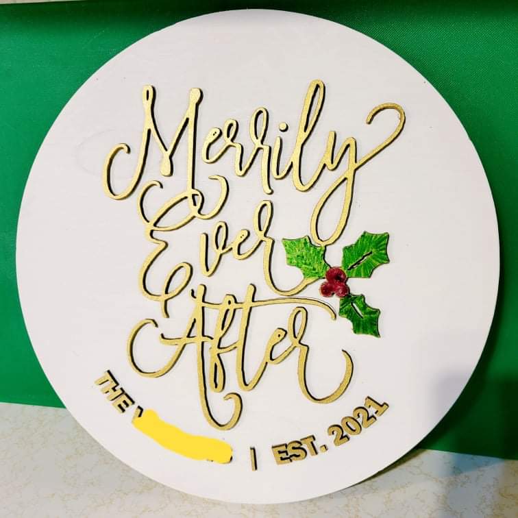 Custom 12" Round Signs