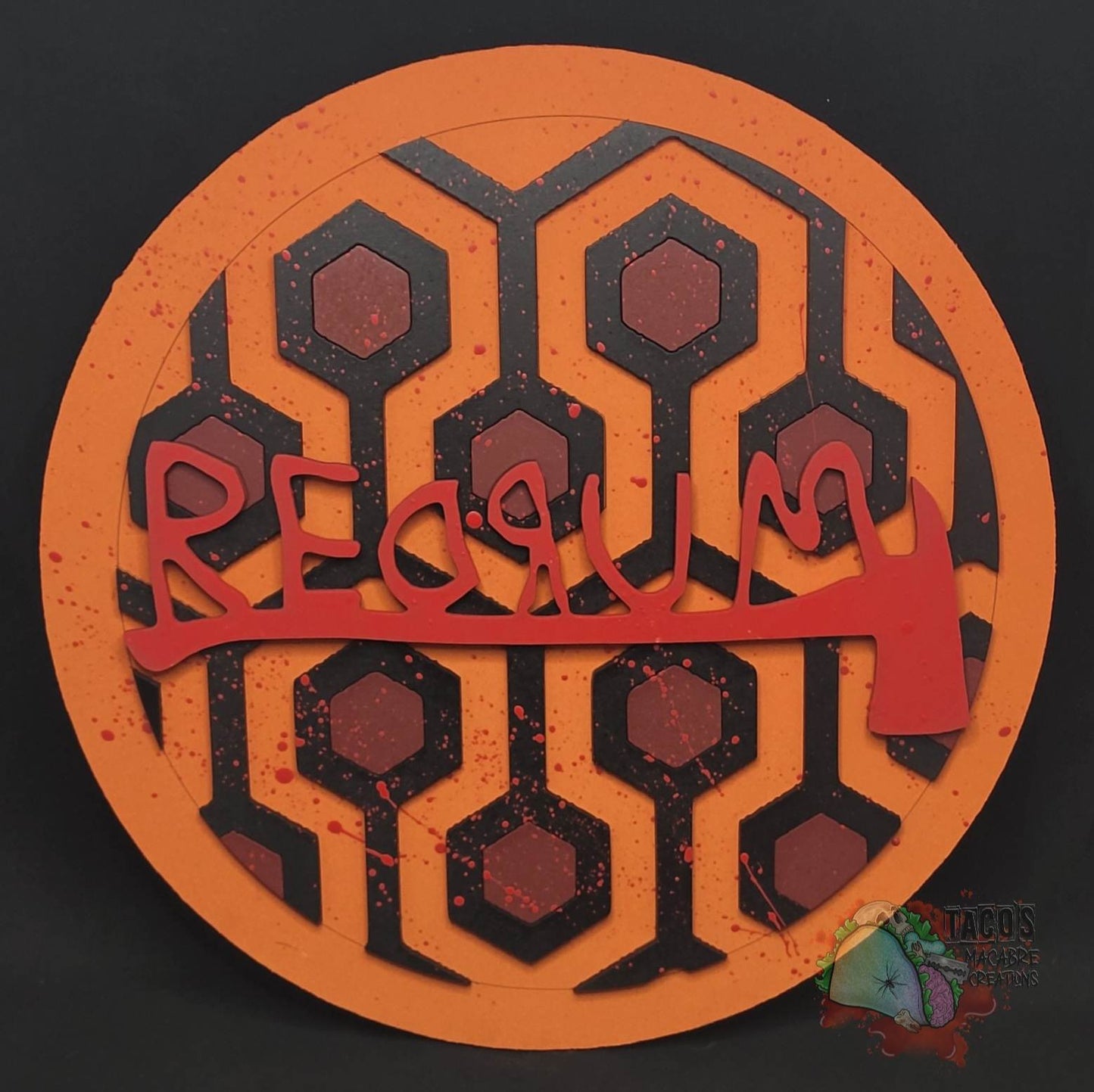 Horror 12" Round Signs
