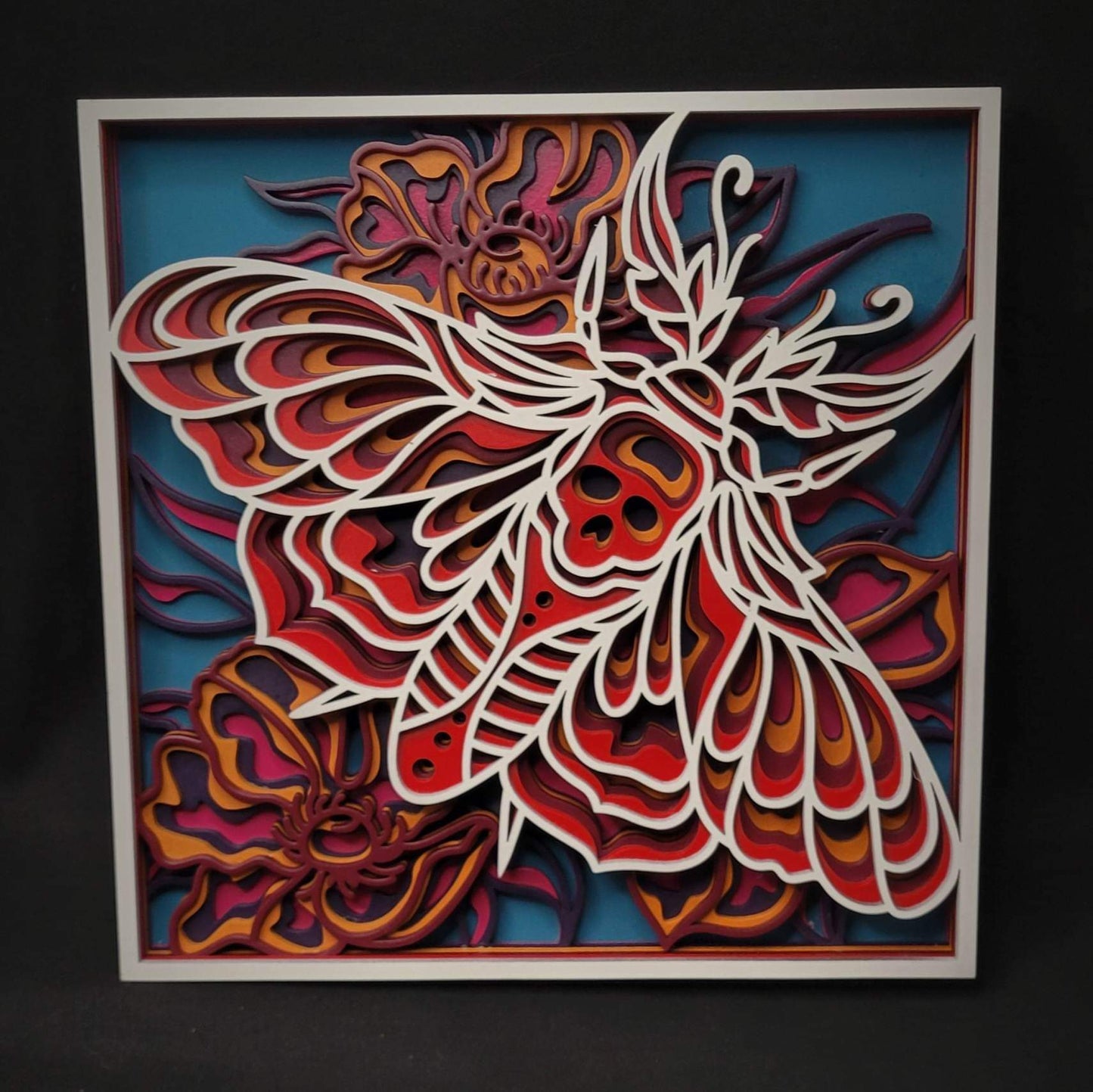 Layered Death Head Moths