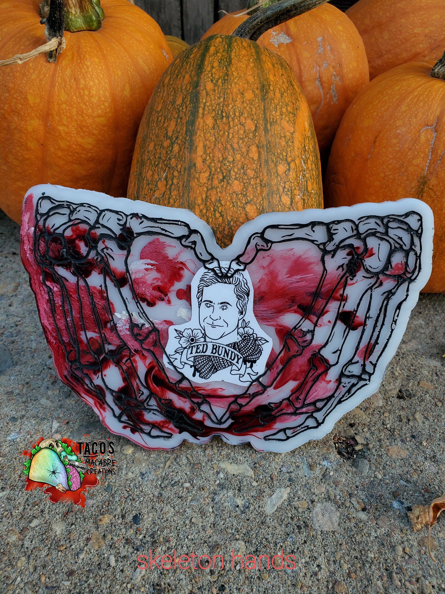 Skeleton Hands In Heart