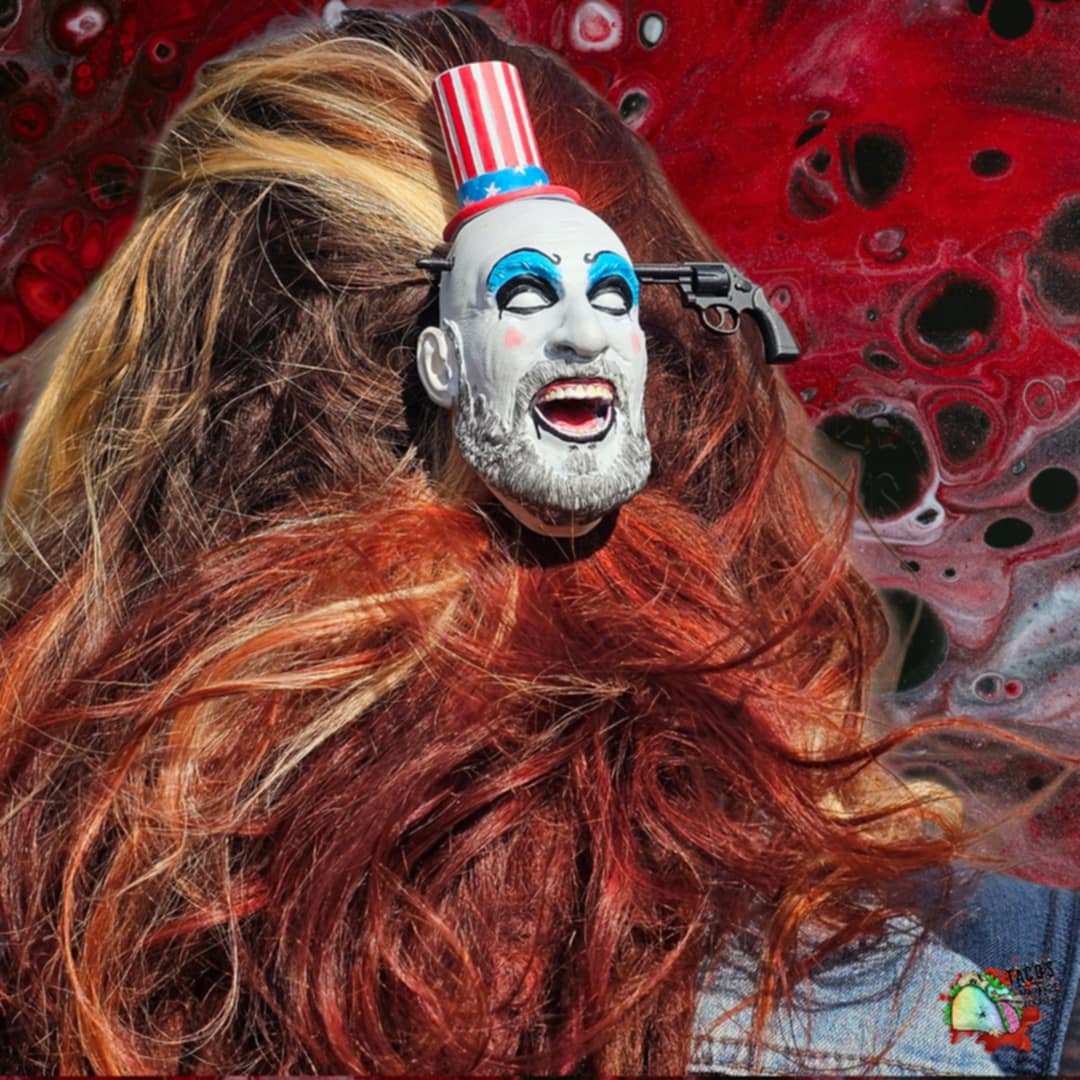 Captain Spaulding hair pin