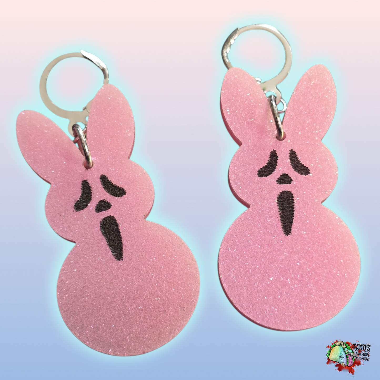 Peepface earrings