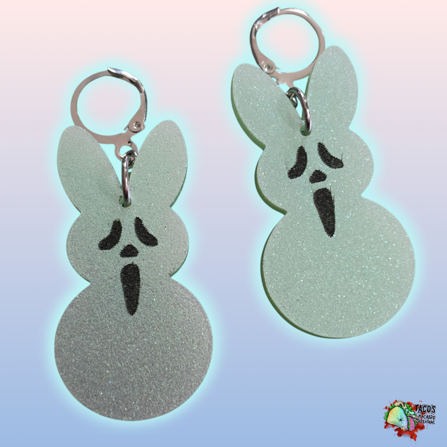 Peepface earrings