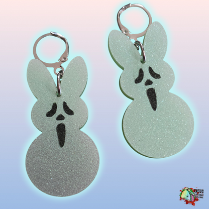 Peepface earrings