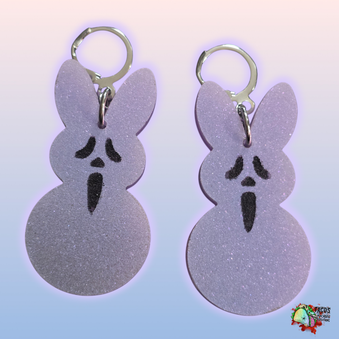 Peepface earrings